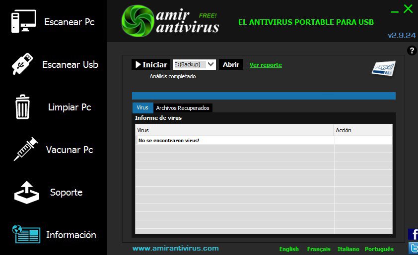 Amir Antivirus App Preview