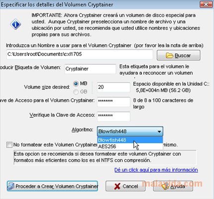 Cryptainer App Latest Version for PC Windows 10