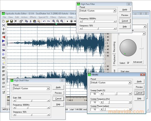 EXPStudio Audio Editor App Latest Version for PC Windows 10