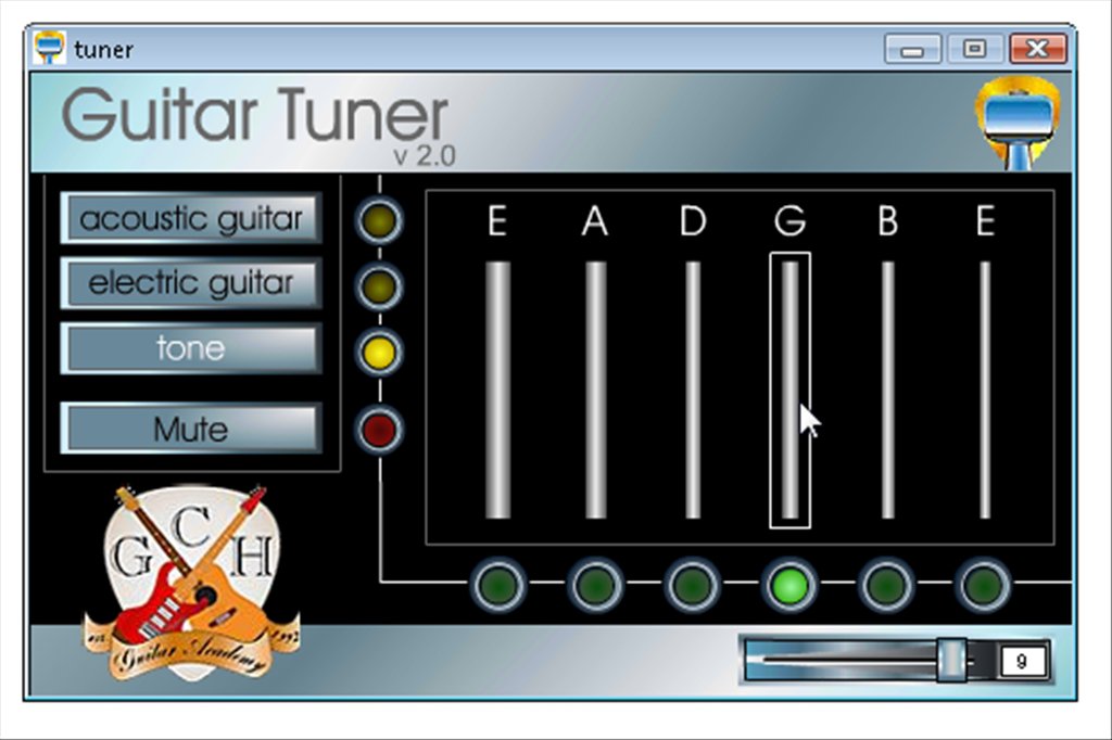 acoustic guitar tuner software download