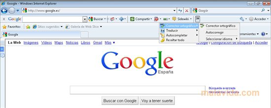 Google Toolbar Internet Explorer App Preview