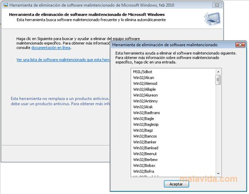 Malicious Software Removal Tool App Preview