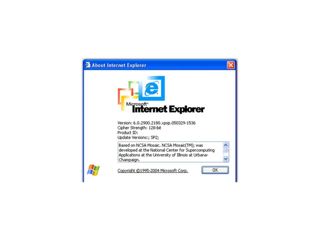 Internet Explorer 6 App Preview