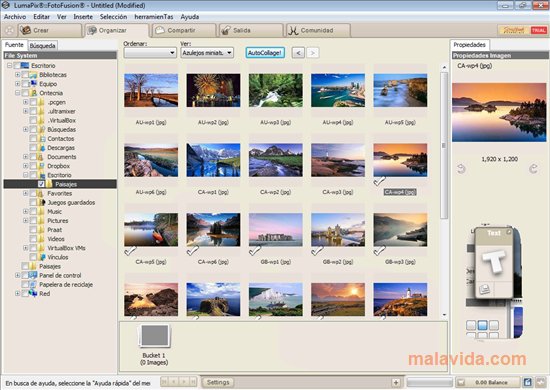 LumaPix FotoFusion App Preview