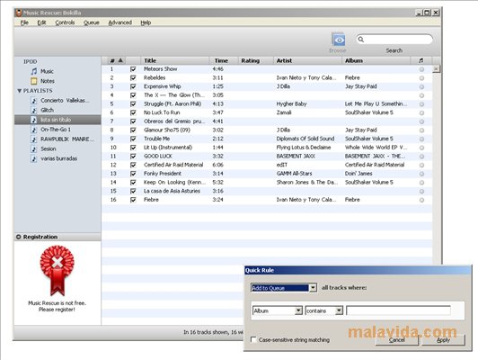music rescue download windows