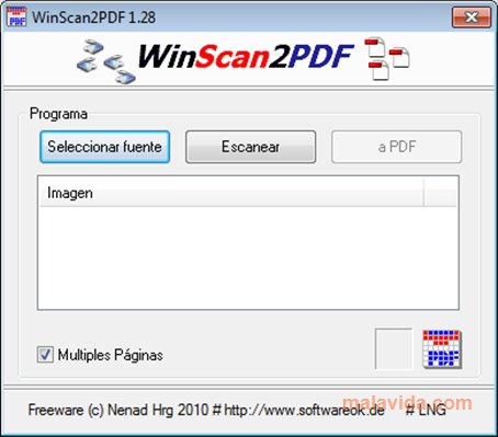 download the new version WinScan2PDF 8.61