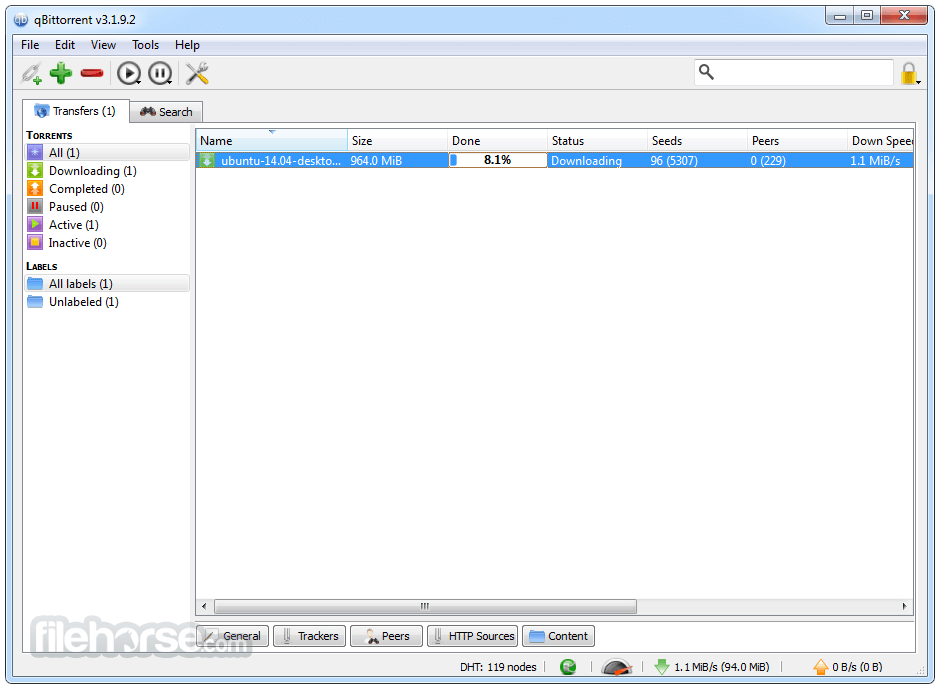 qBittorrent (32-bit) App for PC Windows 10 Last Version